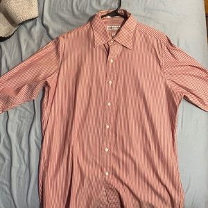 Calvin Klein Collared Striped Button Down